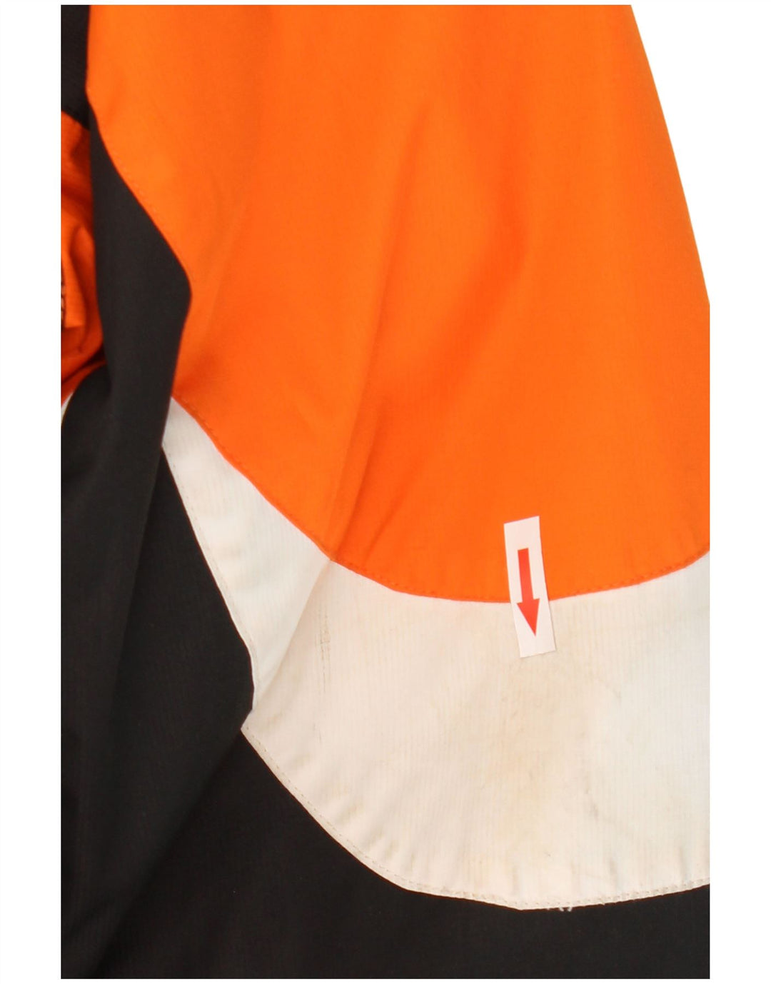 Giacca a vento con cappuccio da ragazzo MC Kee's 11-12 anni color block arancione