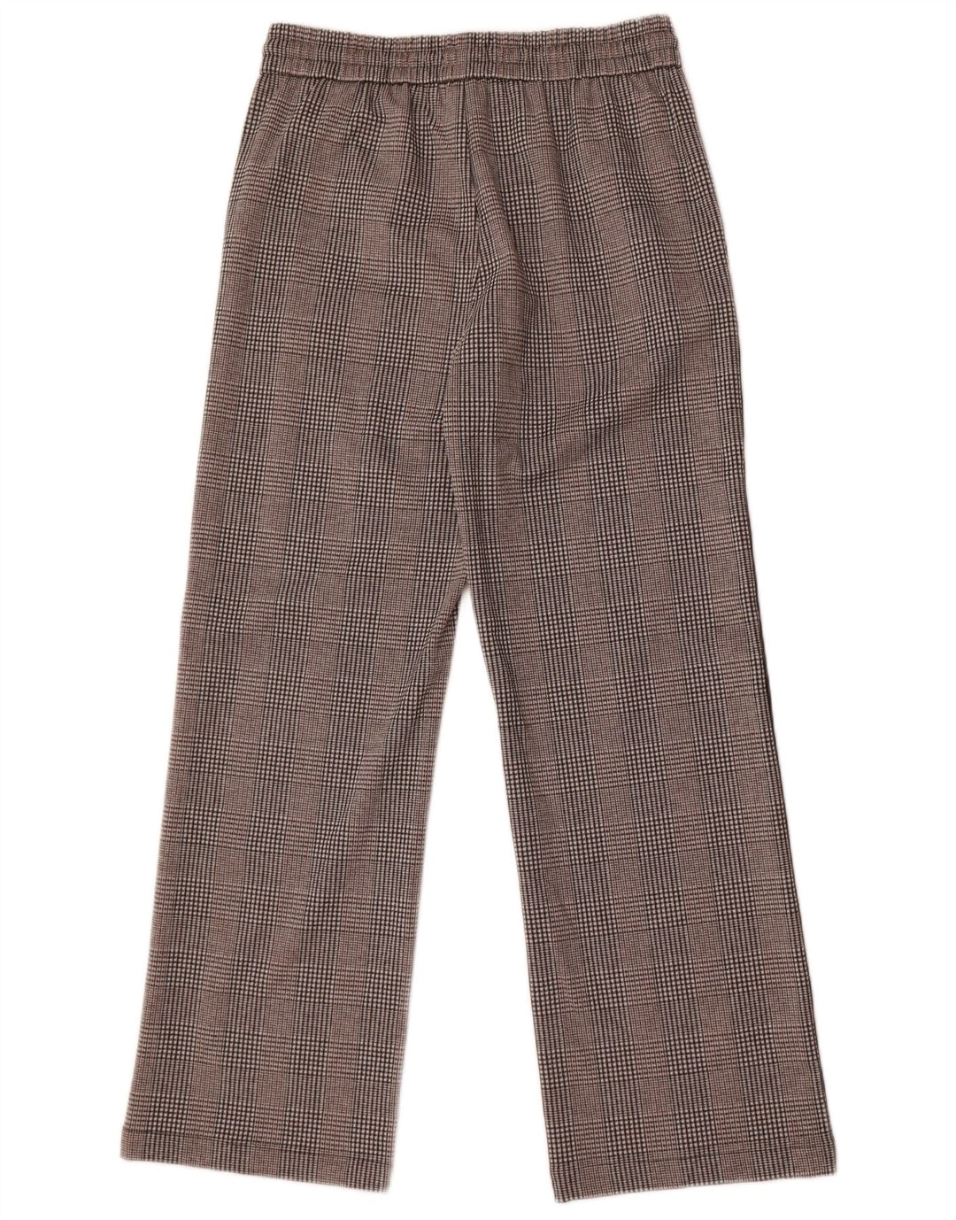 Pantaloni casual grafici da donna Marks & Spencer UK 12 Medium W30 L29 Grigio