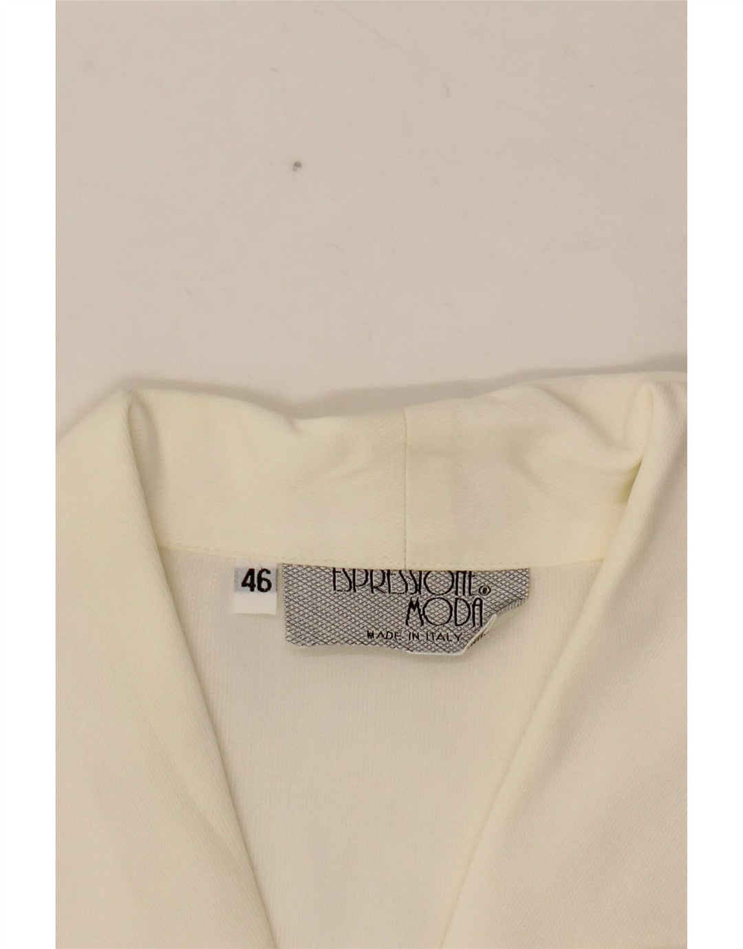 Camicia vintage da donna UK 16 grande bianca