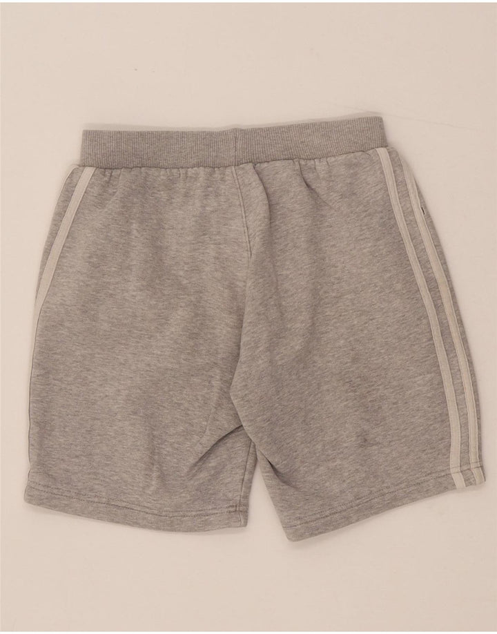 Pantaloncini sportivi Adidas da bambino 11-12 anni in cotone grigio