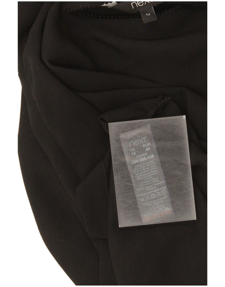 Abito da donna con spalle scoperte Successivo UK 12 Poliestere nero medio
