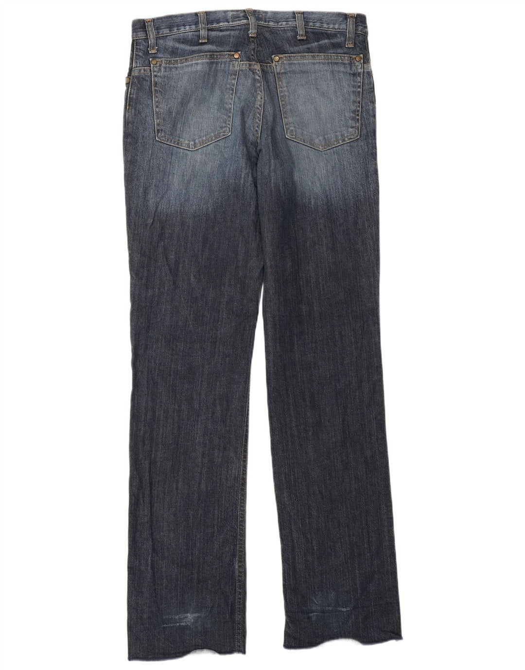 Jeans dritti da donna Zara EU 40 medi W30 L33 Blu