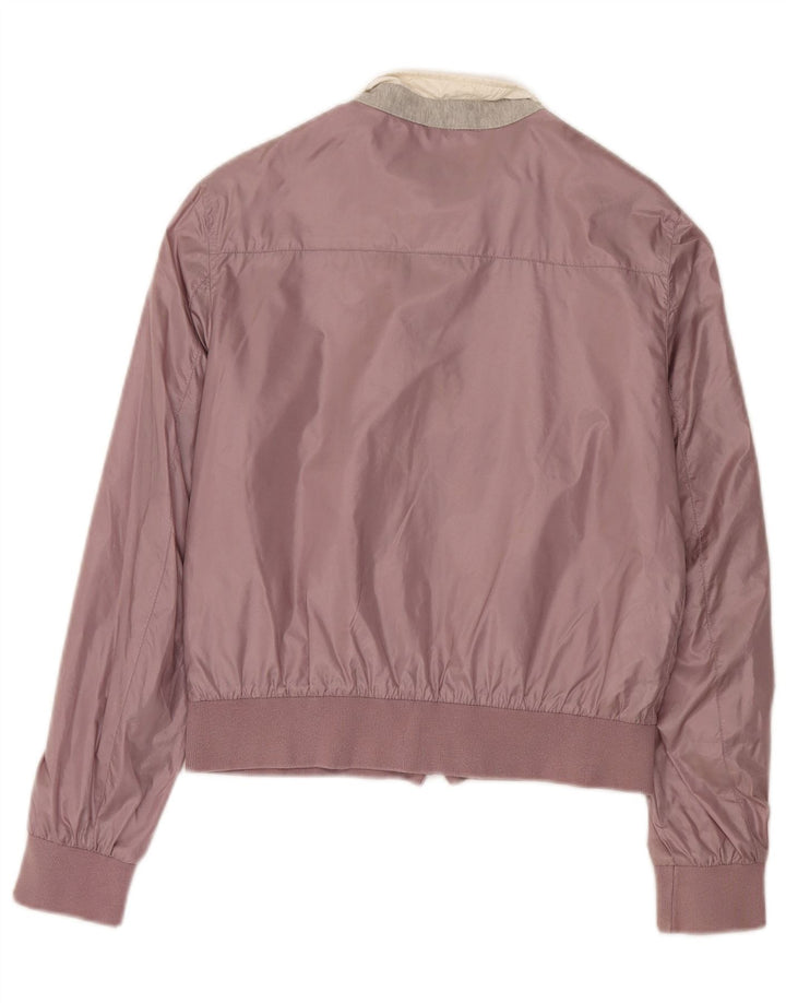 Giubbotto bomber da donna Fay UK 14 Large viola color block in poliammide