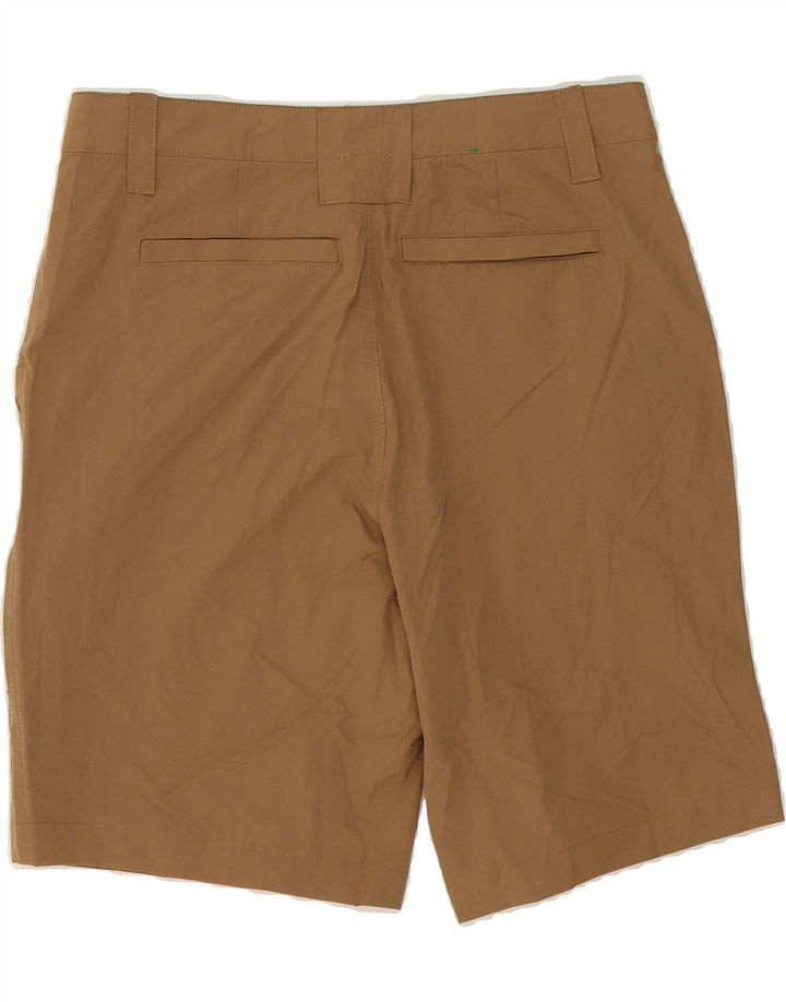 ORVIS Mens Cargo Shorts W32 Medium Brown Polyester Vintage Orvis and Second-Hand Orvis from Messina Hembry 