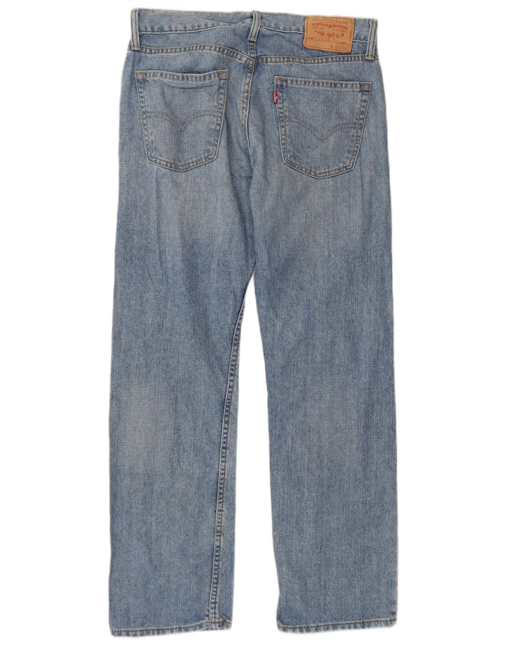Levi's Uomo 512 Slim Jeans dritti W32 L30 Cotone Blu