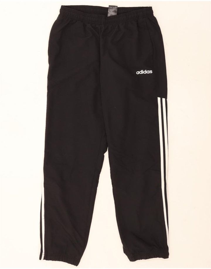 Pantaloni da tuta da uomo Adidas Joggers medio poliestere nero