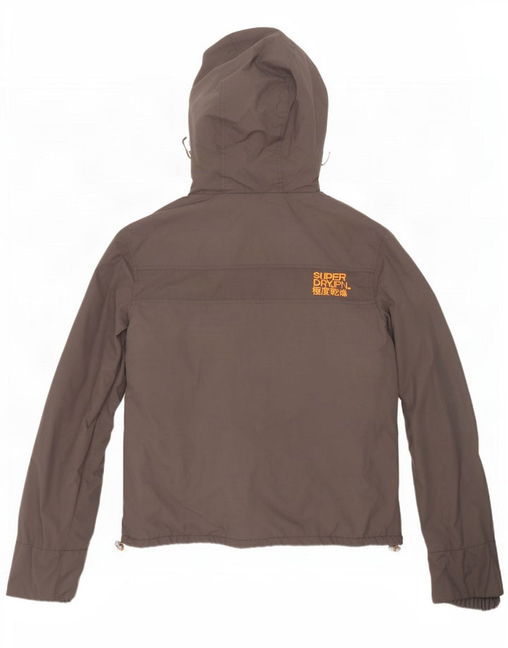 Giacca a vento da uomo Superdry The Windcheater Graphic Windbreaker UK 40 Large Grigia
