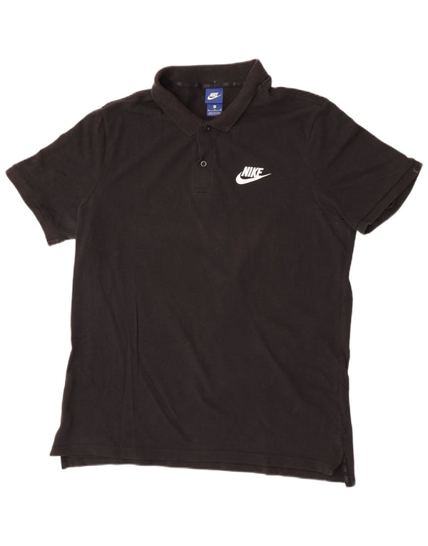 Polo Nike da uomo 2XL in cotone nero