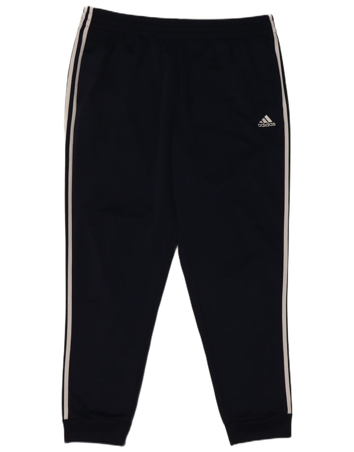 Pantaloni da tuta da uomo Adidas Joggers 2XL poliestere blu navy