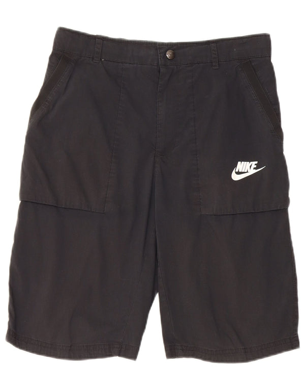 Pantaloncini chino Nike Standard Fit per ragazze 13-14 anni XL W28 cotone nero