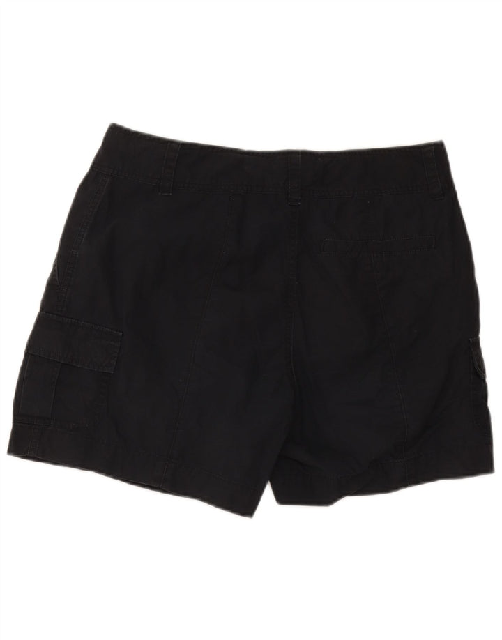 Pantaloncini cargo da donna Ralph Lauren US 12 Large W34 cotone nero
