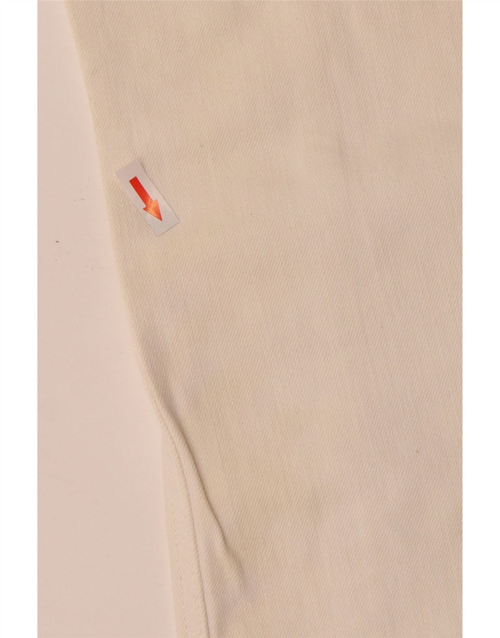 Jeans dritti Rokket da donna DIESEL W29 L34 cotone bianco