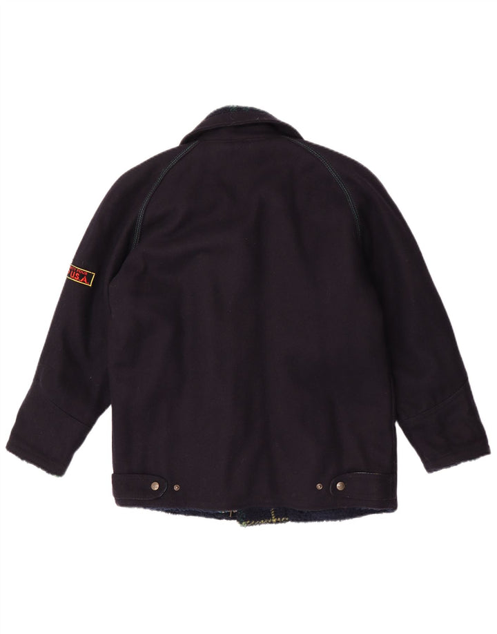 POP 84 Giacca da donna oversize con maniche a 3/4 EU 36 Small Blu Navy