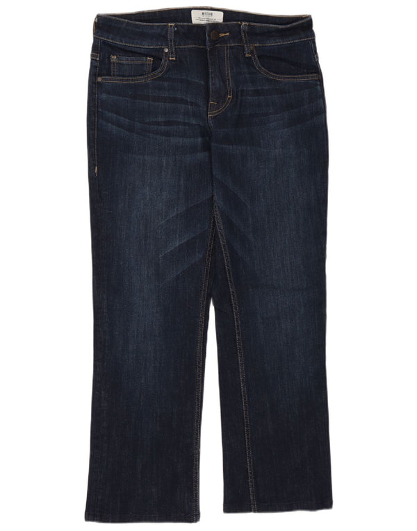 Jeans dritti da donna Mustang W30 L27 cotone blu navy