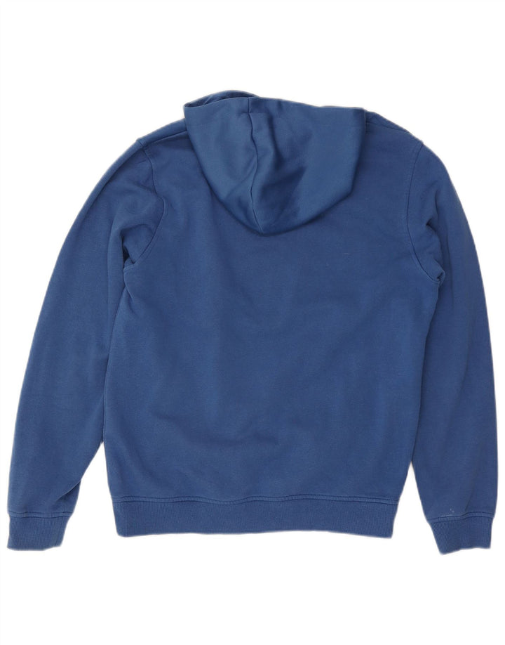 Maglione con cappuccio grafico da uomo Jack & Jones Core Graphic poliestere blu medio
