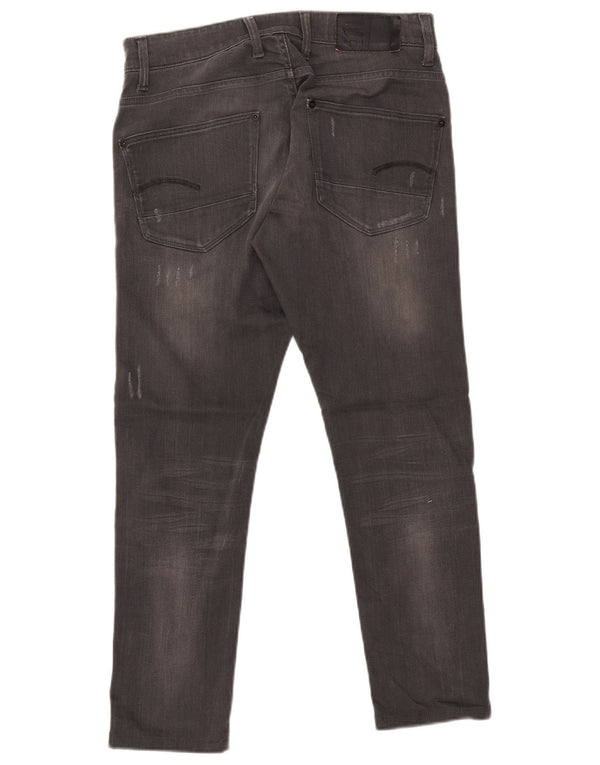 Jeans slim Revend da uomo G-Star W32 L27 cotone grigio