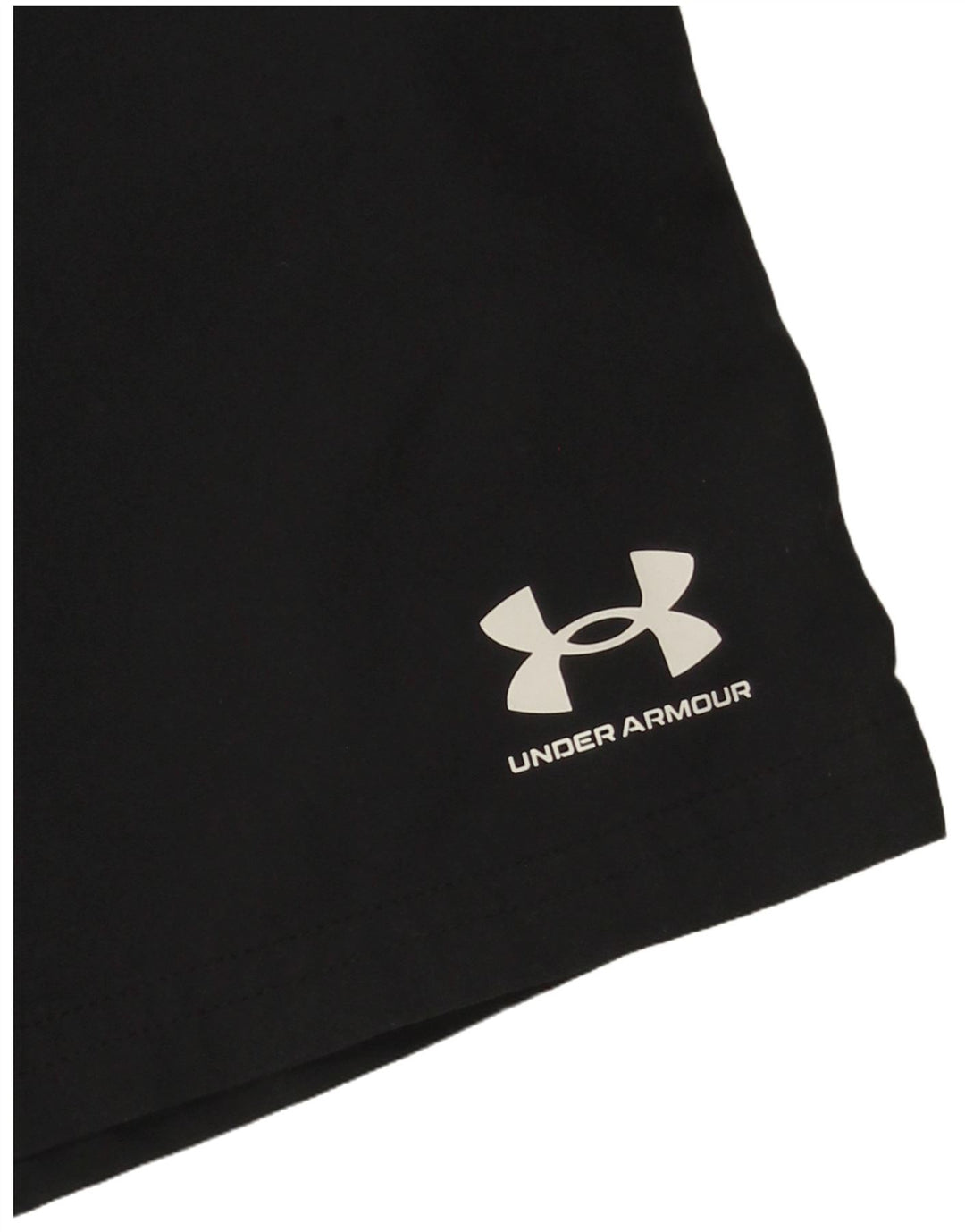 Pantaloncini sportivi con grafica da ragazzo Under Armour 7-8 anni neri