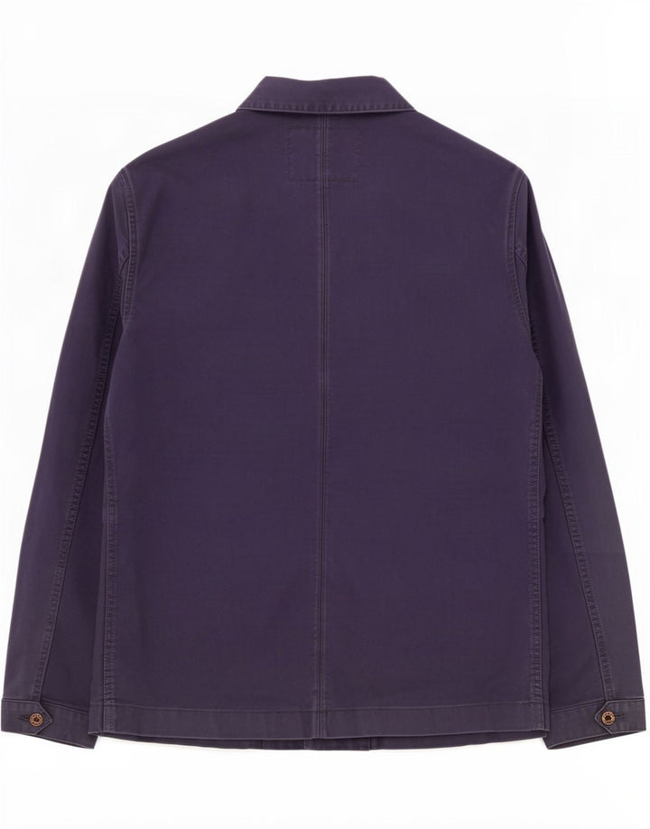 Giacca utility da uomo Pretty Green UK 40 Large in cotone blu navy
