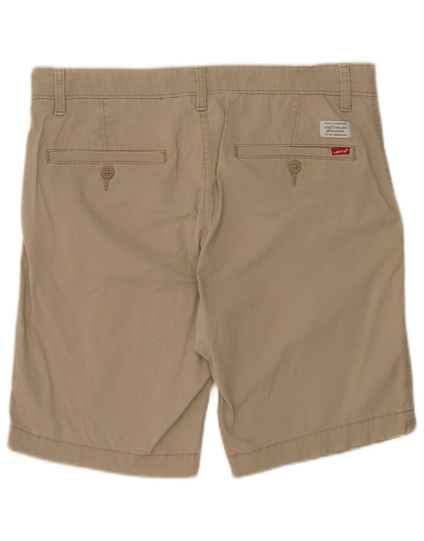 Pantaloncini chino da uomo Levi's W32 in cotone beige medio