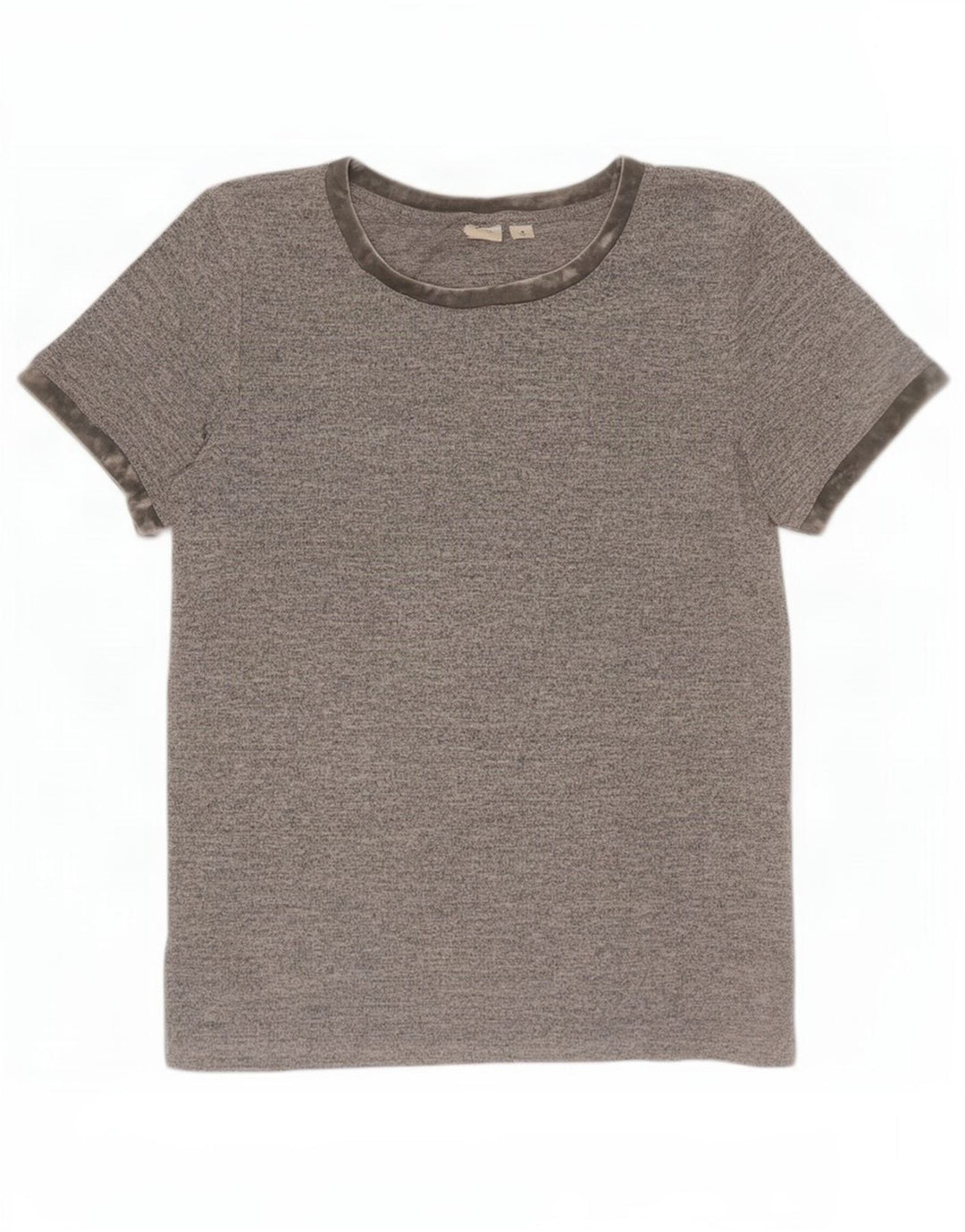 Gap T-shirt da donna Top UK 14 Poliestere grigio medio