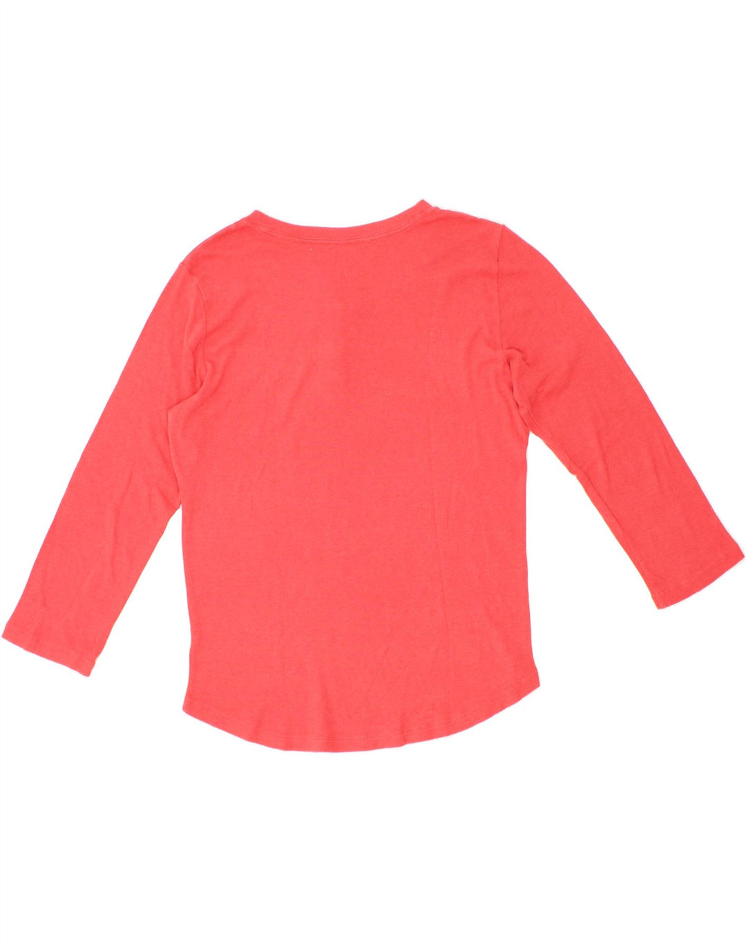 GAP Womens Top 3/4 Sleeve UK 14 Large Pink Cotton Vintage Gap and Second-Hand Gap from Messina Hembry 