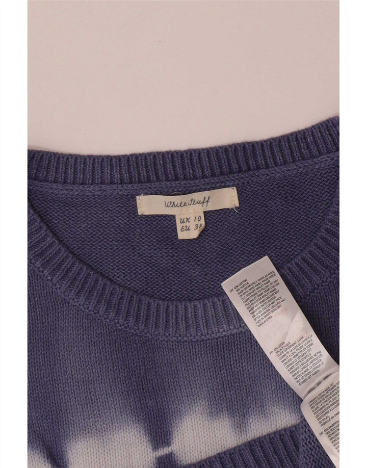 Canotta da donna White Stuff Canotta UK 10 Small Blu Tie Dye Cotton