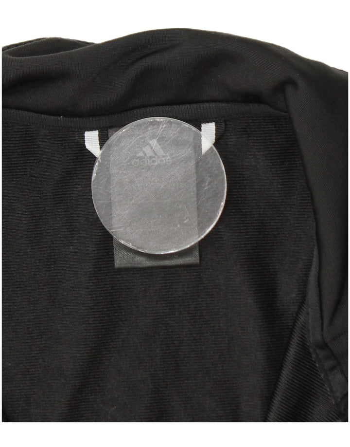 Giacca Top della tuta da ragazzo Adidas 13-14 anni in poliestere nero