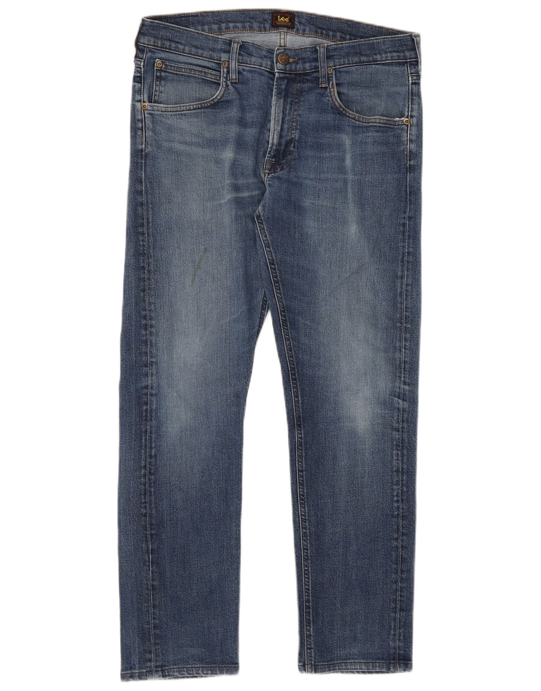 Jeans Lee Daren Zip Fly Slim da uomo W32 L29 cotone blu