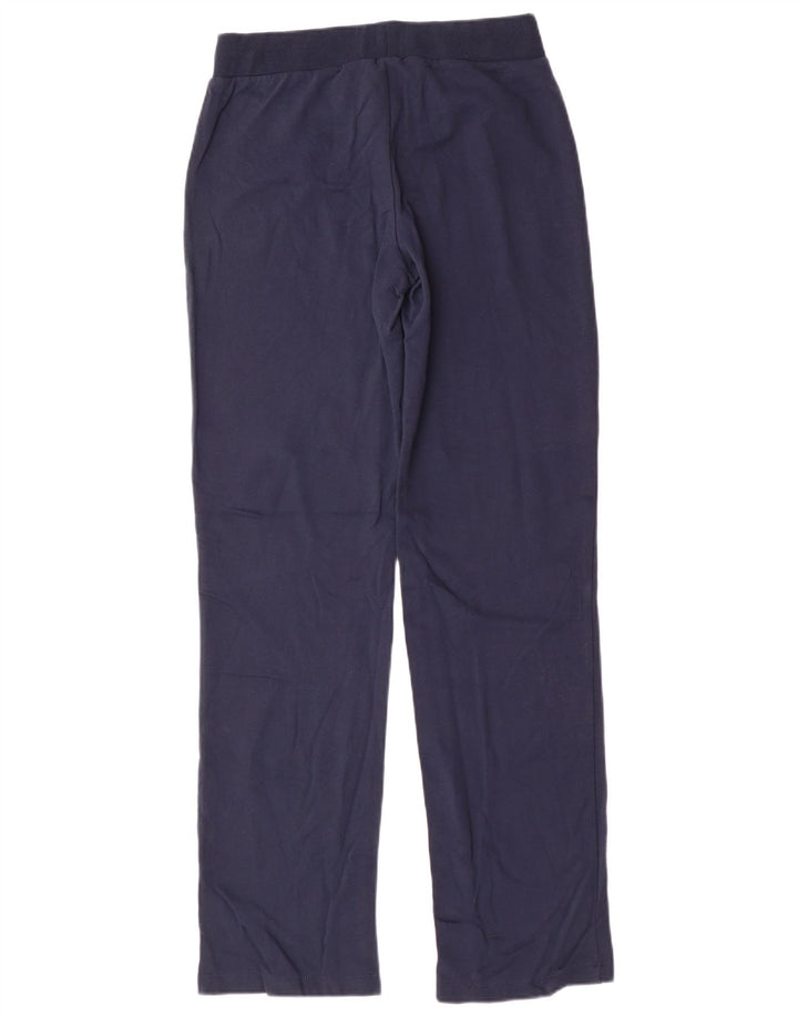 Pantaloni da tuta da donna LOTTO UK 8 piccoli in cotone blu navy