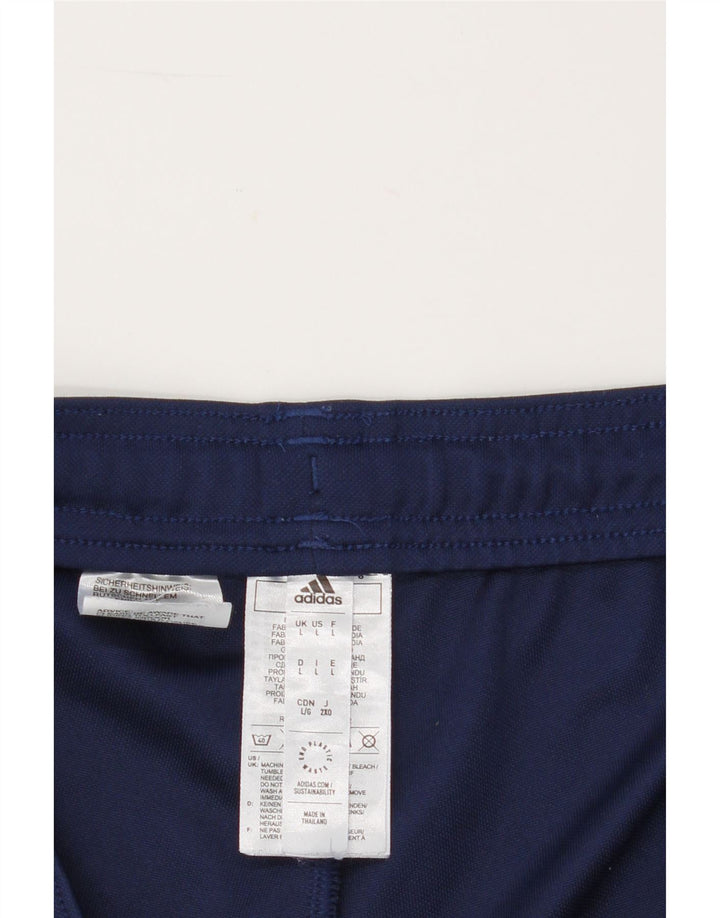 Pantaloni da tuta ADIDAS Aeroready da uomo grandi in poliestere blu navy