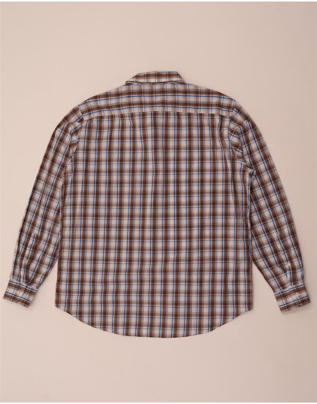 Camicia CARRERA da uomo vestibilità regolare XL marrone a quadri