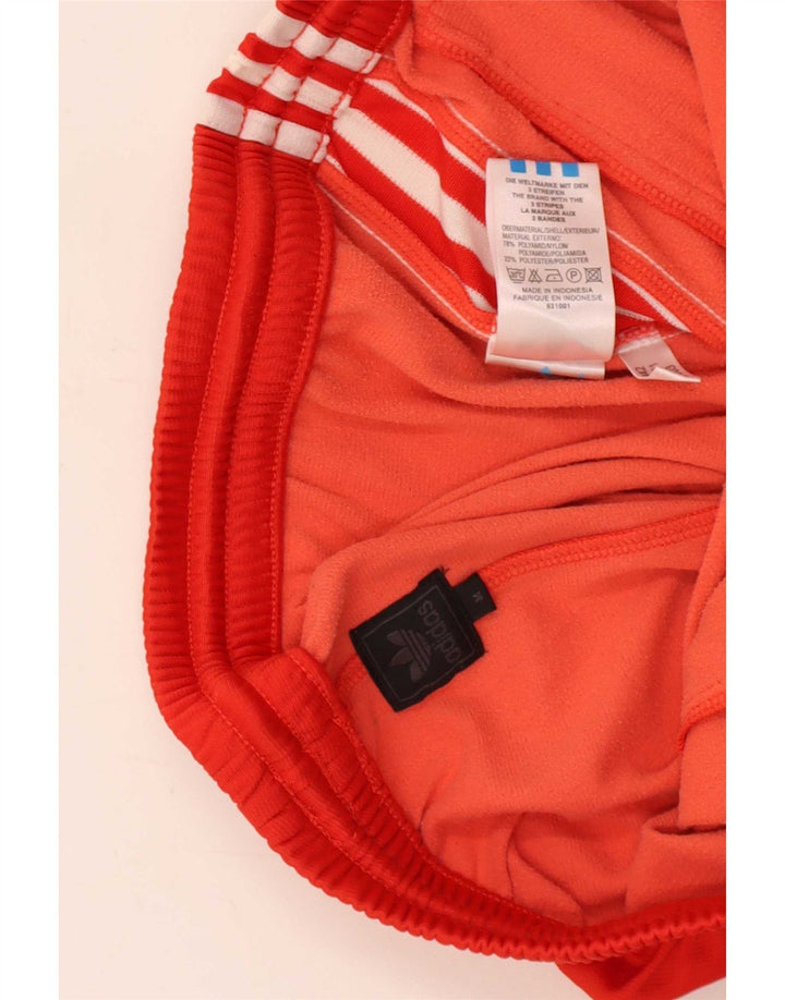 Pantaloni da tuta Adidas da uomo rosso medio in poliammide
