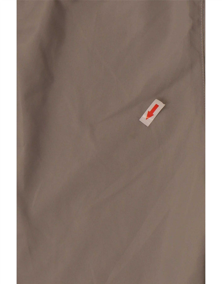 Pantaloncini sportivi da uomo Puma in poliestere color block grigio medio