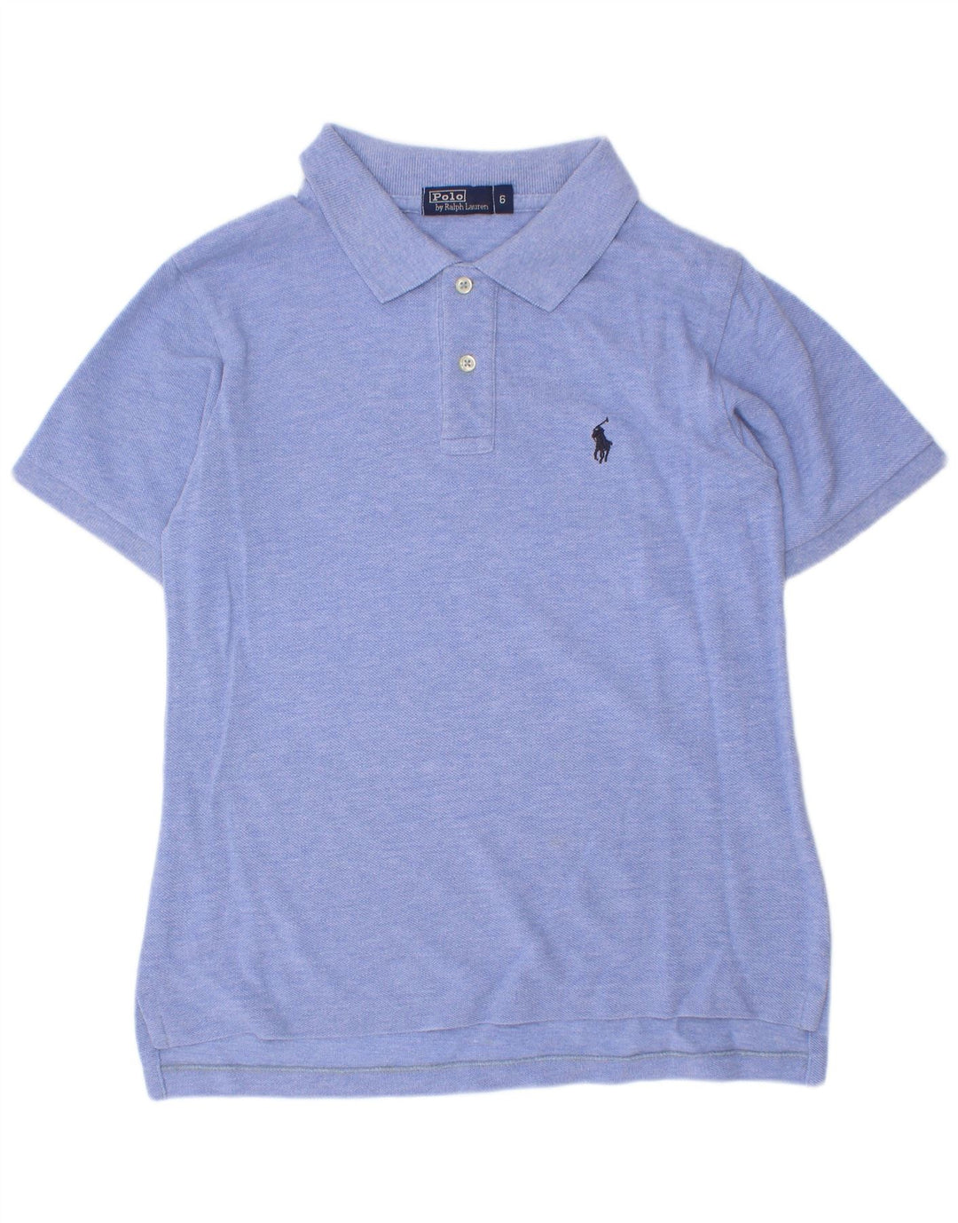 Polo Ralph Lauren Camicia Bambino 5-6 Anni Cotone Blu
