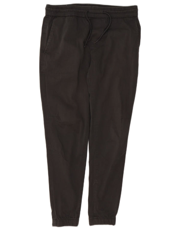 Pantaloni chino da uomo Zara Joggers medi W32 L28 cotone grigio