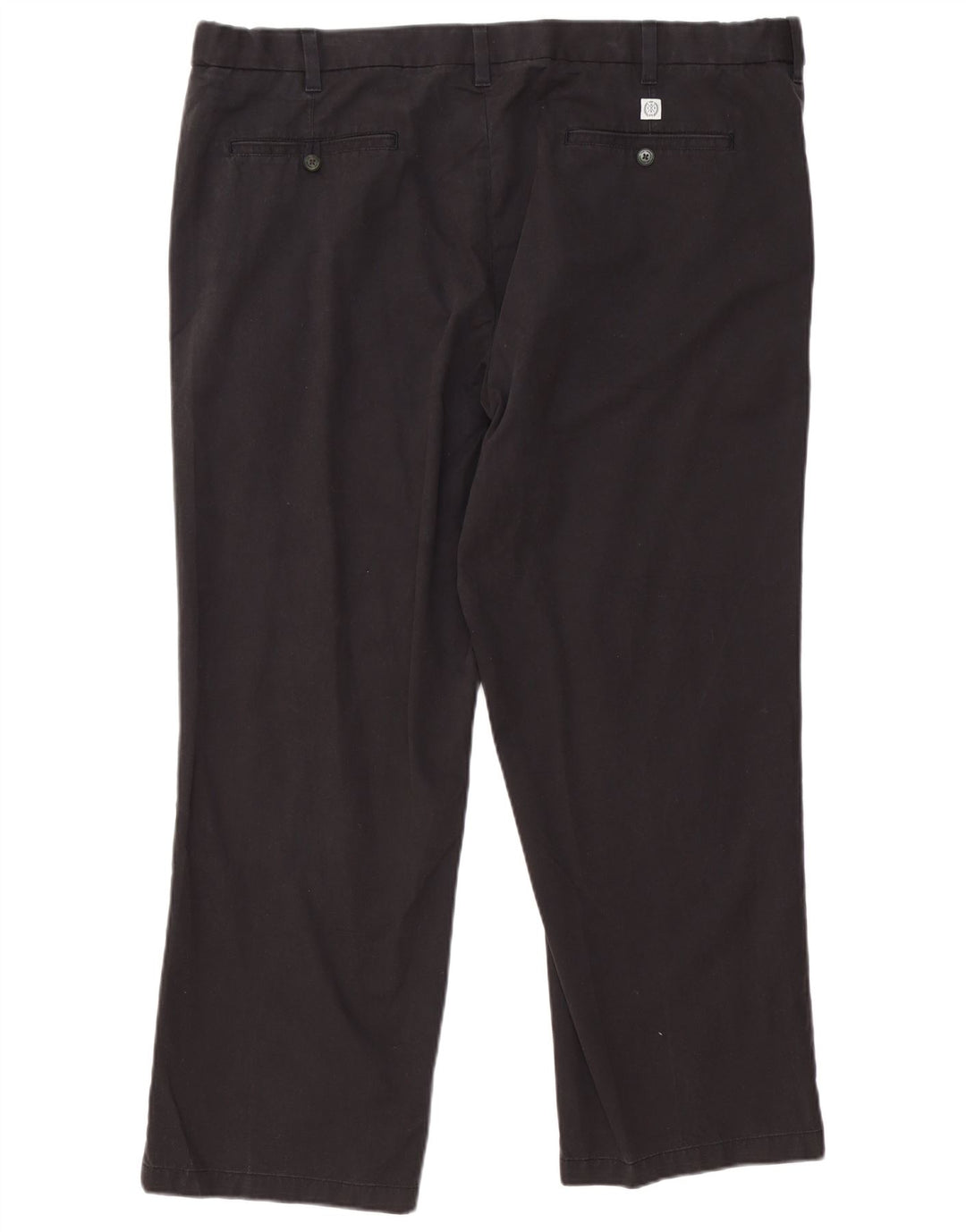 Pantaloni chino vestibilità regolare Marks & Spencer da uomo blu Harbour W44 L29 neri