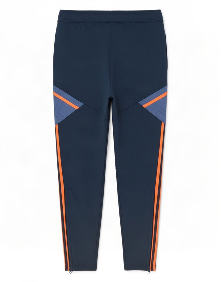 Pantaloni da tuta Adidas da uomo del Manchester United, medio, in poliestere blu navy