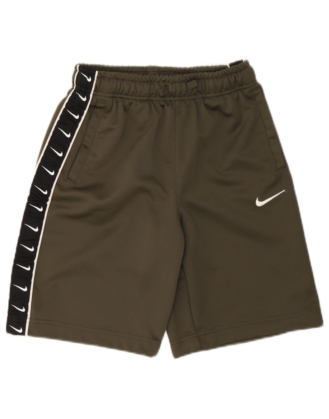 Pantaloncini sportivi Nike da ragazzo con grafica 12-13 anni Large in poliestere kaki