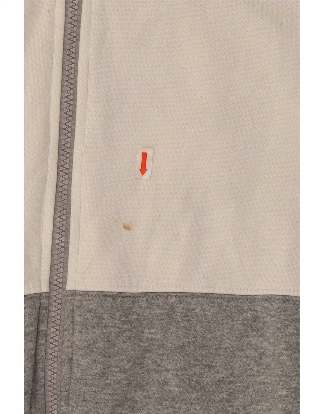 Giacca da ginnastica da uomo Nike Small in cotone color block grigio