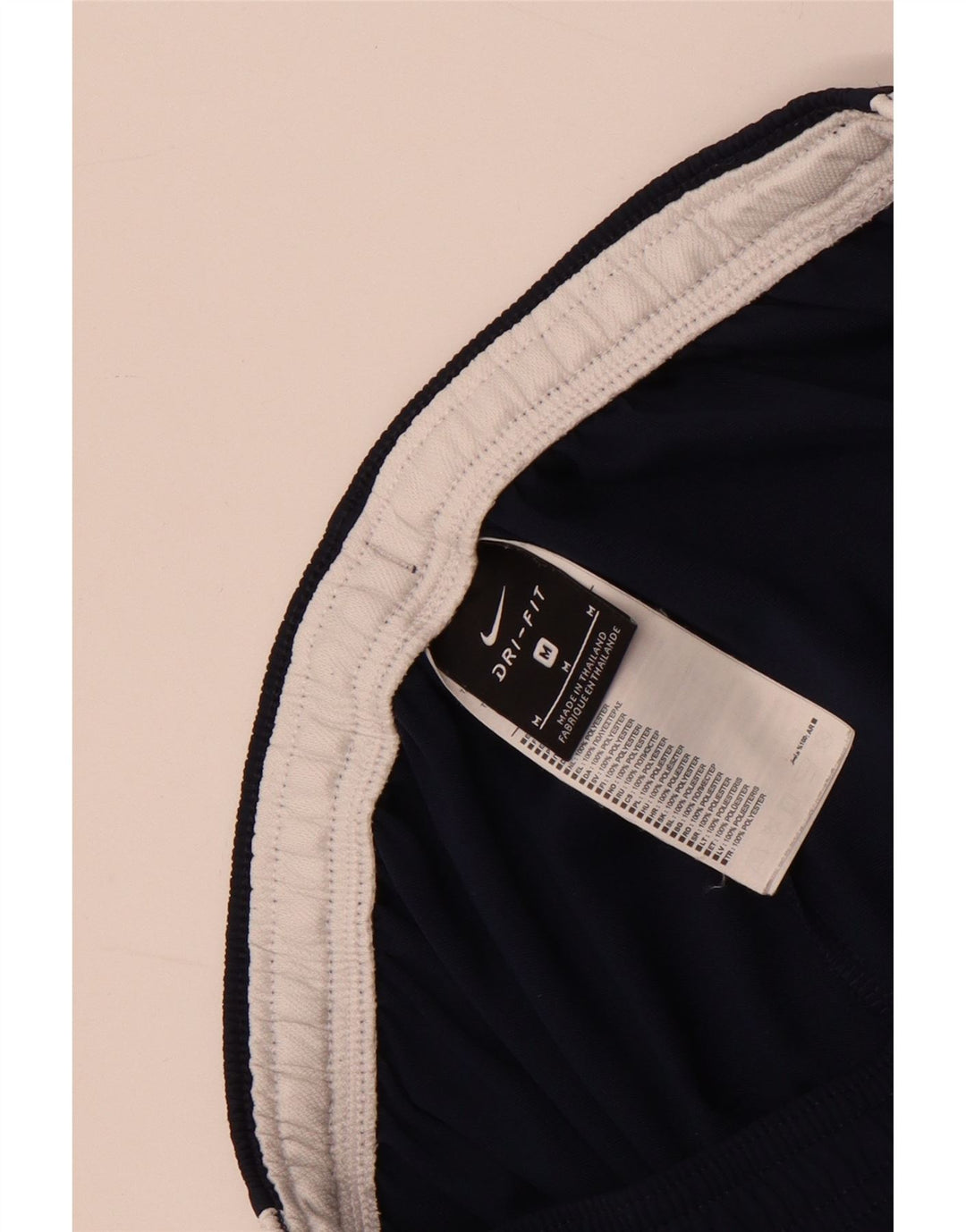 Pantaloni da tuta Nike Dri Fit da uomo, poliestere color block medio blu navy