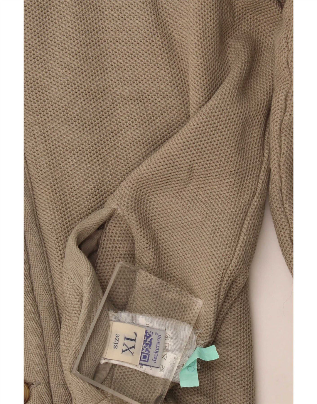 Giacca da ginnastica da uomo Jeckerson XL in cotone beige