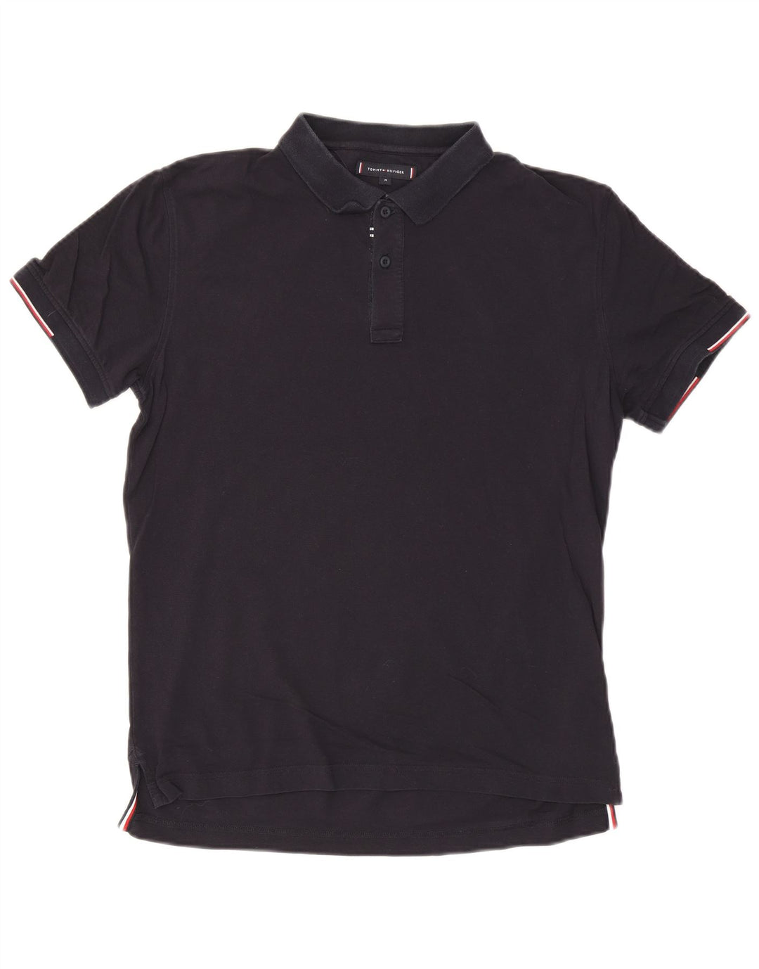 Polo da uomo vestibilità regolare Tommy Hilfiger cotone medio blu navy