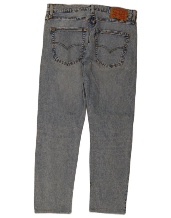 Levi's Uomo 512 Jeans affusolati slim effetto consumato W33 L27 Blu