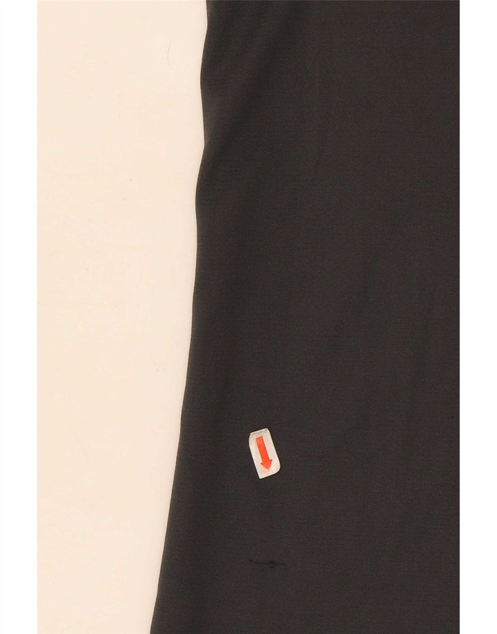 T-shirt grafica Nike Dri Fit da uomo, grande, in poliestere color block grigio