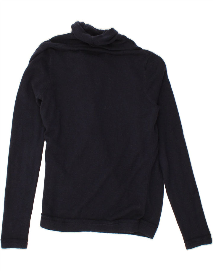 TOMMY HILFIGER Womens Cardigan Sweater UK 10 Small Navy Blue Vintage Tommy Hilfiger and Second-Hand Tommy Hilfiger from Messina Hembry 
