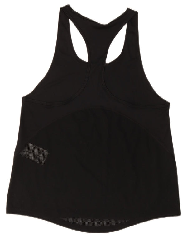 Canotta Nike Dri Fit da donna UK 10 piccola in poliestere nero