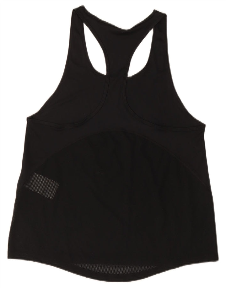 Canotta Nike Dri Fit da donna UK 10 piccola in poliestere nero
