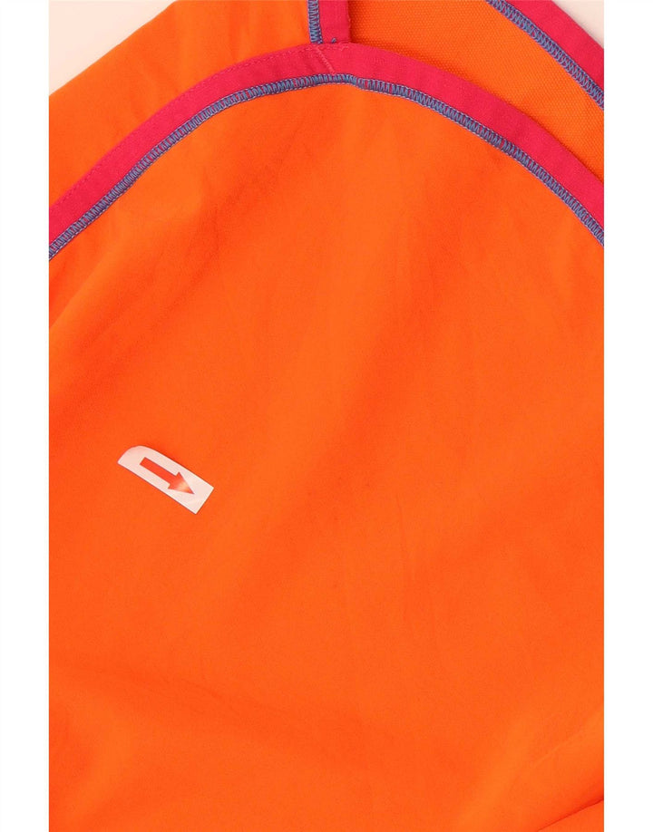Pantaloncini sportivi da donna Under Armour UK 8 Small Poliestere a righe arancioni