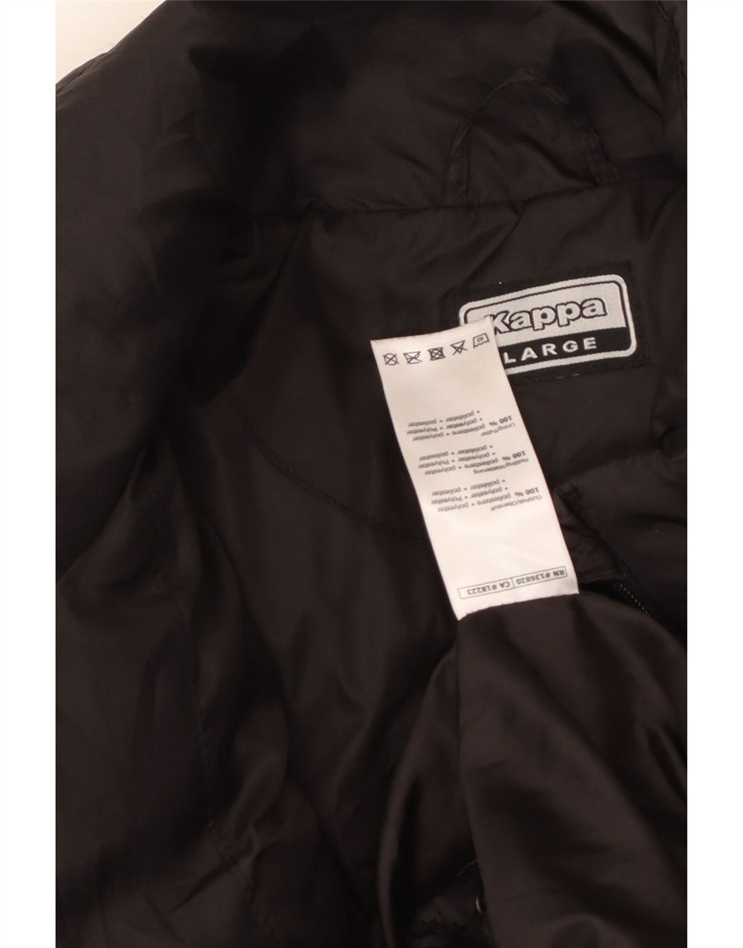 Giacca imbottita da uomo KAPPA UK 40 grande poliestere nero
