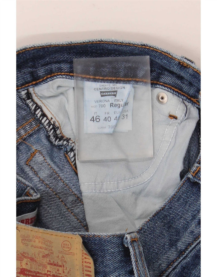 Jeans dritti da uomo Carrera 700 vestibilità regolare W31 L30 cotone blu